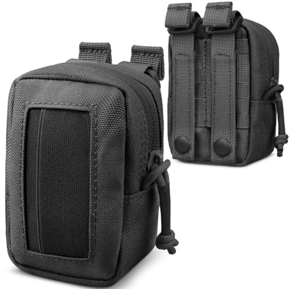 Tech Wear Accessories - Bolsa Tática de Nylon MOLLE para