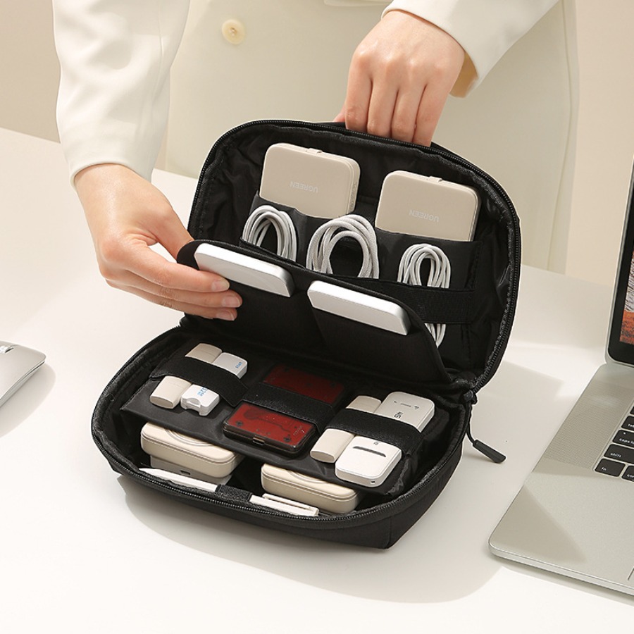 Tech Accessories To Gift - Organizador de Cabos Portátil para Viagem,