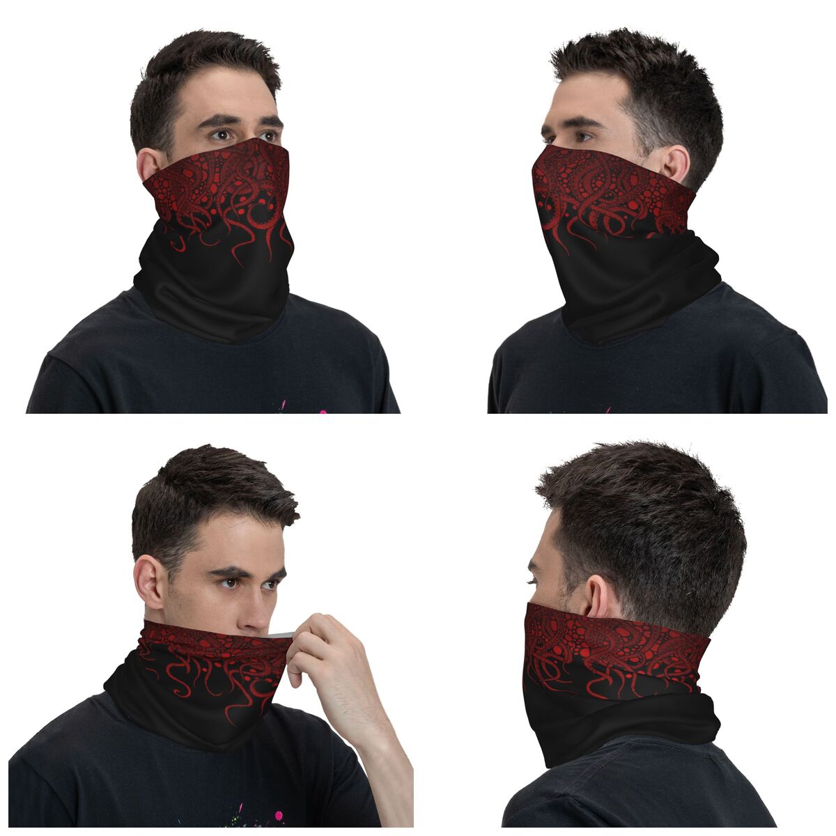 Windproof Face Scarf Cover, Ba - Tech Wear Accessories avaliação e preço