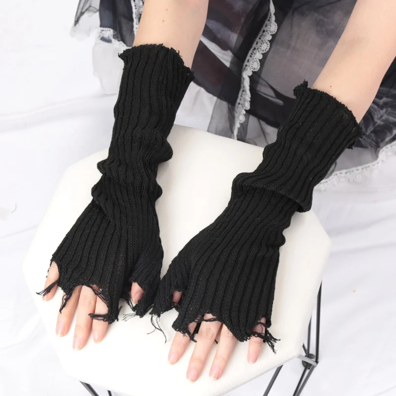 1 par punk quebrado unisex luv - Tech Wear Accessories avaliação e preço