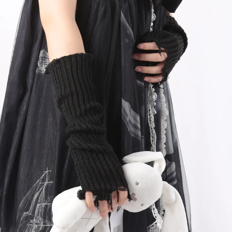1 par punk quebrado unisex luv - Tech Wear Accessories avaliação e preço