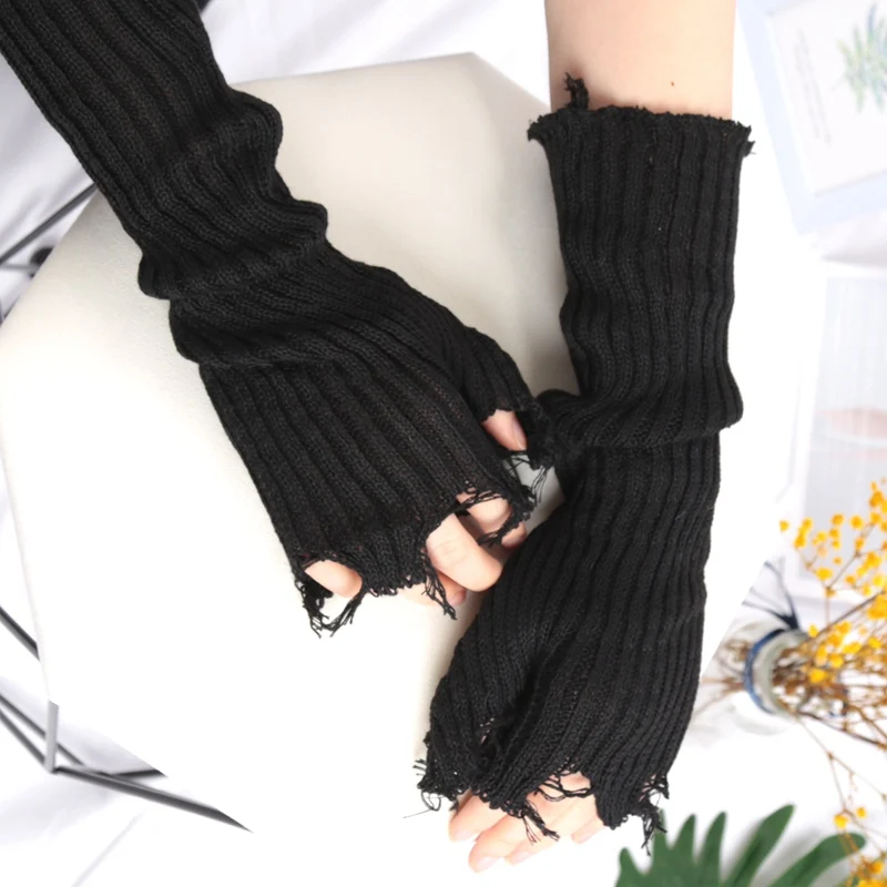 1 par punk quebrado unisex luv - Tech Wear Accessories avaliação e preço