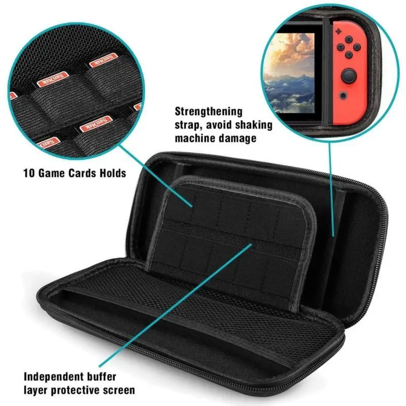 6 em 1 kit sacos para nintendo - Tech Protect Accessories avaliação e preço