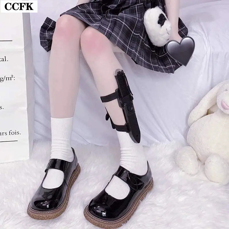 Goth Leg Ring para Meninas, Ka - Tech Wear Accessories avaliação e preço